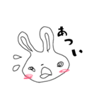 力ないうさぎ（個別スタンプ：8）