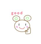 ふつう（？）のくま。（個別スタンプ：6）