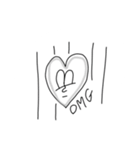 hello heart（個別スタンプ：14）