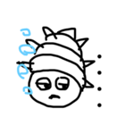 とにかく無言な動物たち（個別スタンプ：6）