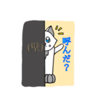 白ねこのオッドちゃん（個別スタンプ：3）