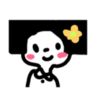 しかくいおかっぱ（個別スタンプ：3）