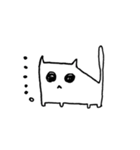 髭無いし表情もそんなに無い猫（個別スタンプ：29）