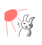 すこーしウザいクマとウサギ（個別スタンプ：32）