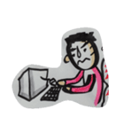 かたこりがいたい（個別スタンプ：6）