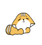 Big head Fox cat（個別スタンプ：9）