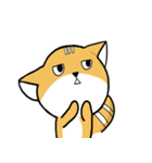 Big head Fox cat（個別スタンプ：11）