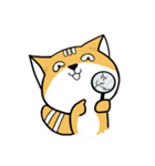 Big head Fox cat（個別スタンプ：12）