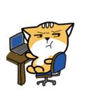 Big head Fox cat（個別スタンプ：15）