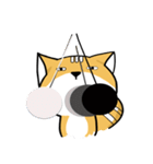 Big head Fox cat（個別スタンプ：17）