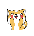 Big head Fox cat（個別スタンプ：19）