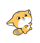 Big head Fox cat（個別スタンプ：24）