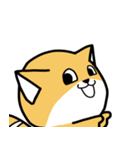 Big head Fox cat（個別スタンプ：39）