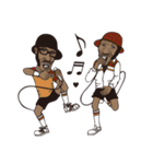Funky Brothers 100%（個別スタンプ：8）