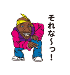Funky Brothers 100%（個別スタンプ：36）