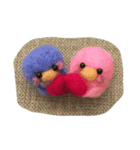 羊毛フェルト（個別スタンプ：1）