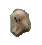羊毛フェルト（個別スタンプ：2）