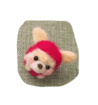 羊毛フェルト（個別スタンプ：7）