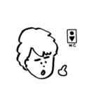 まゆげくんっ。（個別スタンプ：21）
