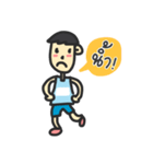 He run（個別スタンプ：4）