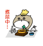 Fish cat balls（個別スタンプ：18）