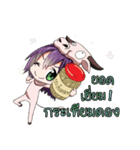 JK＆T(Birds with buffalo calf)（個別スタンプ：22）