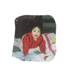 あきもと幼少期（個別スタンプ：4）