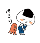 おにぎりちゃんの日常（個別スタンプ：21）