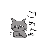 岡山弁を話す猫（個別スタンプ：16）