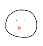 真顔ななにか（個別スタンプ：4）