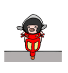 Pig's life（個別スタンプ：14）