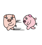 Pig's life（個別スタンプ：21）