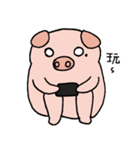 Pig's life（個別スタンプ：38）