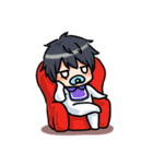 Arashi and his friends become babys（個別スタンプ：5）