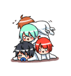 Arashi and his friends become babys（個別スタンプ：11）