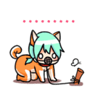 Arashi and his friends become babys（個別スタンプ：35）