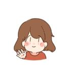 ゆるっと表情会話（個別スタンプ：1）
