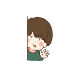 ゆるっと表情会話（個別スタンプ：10）
