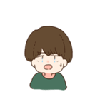 ゆるっと表情会話（個別スタンプ：12）