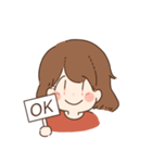 ゆるっと表情会話（個別スタンプ：17）