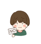 ゆるっと表情会話（個別スタンプ：20）