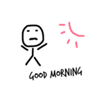 かわいい棒人間2（個別スタンプ：4）