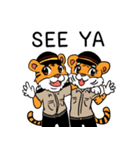 Mr. ＆ Mrs. Tiger（個別スタンプ：3）