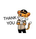 Mr. ＆ Mrs. Tiger（個別スタンプ：8）
