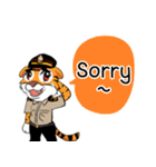 Mr. ＆ Mrs. Tiger（個別スタンプ：14）