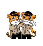 Mr. ＆ Mrs. Tiger（個別スタンプ：39）