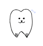 歯になったネコ（個別スタンプ：1）