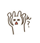 怪しいうさぎ2（個別スタンプ：2）