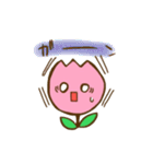 可愛いチューリップスタンプ（個別スタンプ：7）