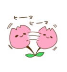 可愛いチューリップスタンプ（個別スタンプ：9）